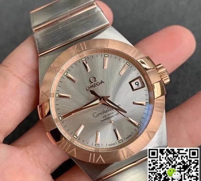 Omega Constellation 123.20.38.21.02.001 VS Factory 1:1 Best Edition Replica Watch White Dial